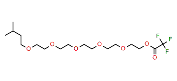 18-Methyl-3,6,9,12,15-pentaoxanonadecyl trifluoroacetate